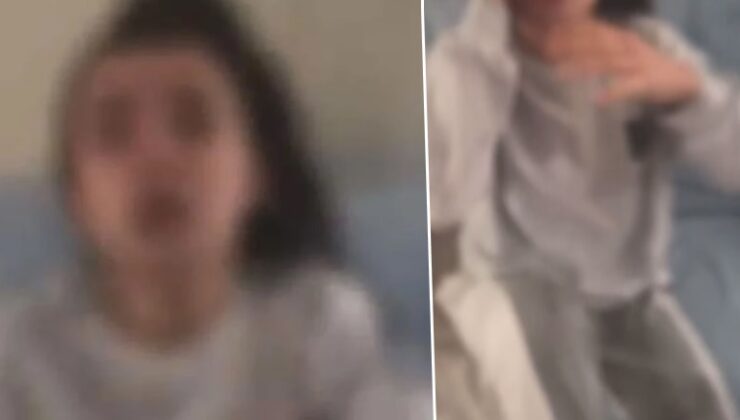 Abi dehşeti kamerada: Kardeşinin üzerine kaynar su döküp özür diletti