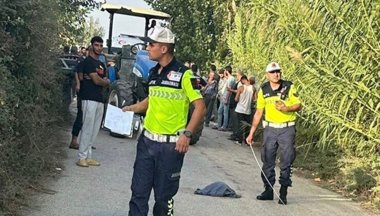 Adana'da traktöre çarpan motosikletin sürücüsü hayatını kaybetti
