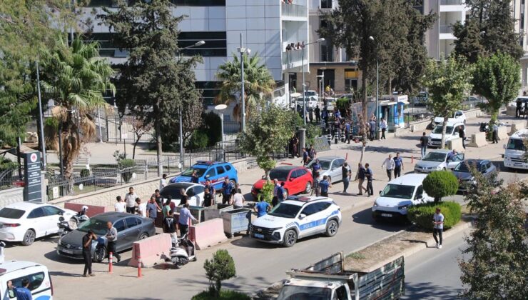 Adliye önü savaş alanına döndü! Çok sayıda yaralı ve gözaltı var