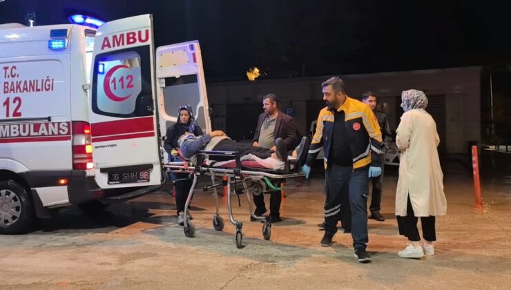 Ahırın çatısından düştü, ölümden böyle döndü!