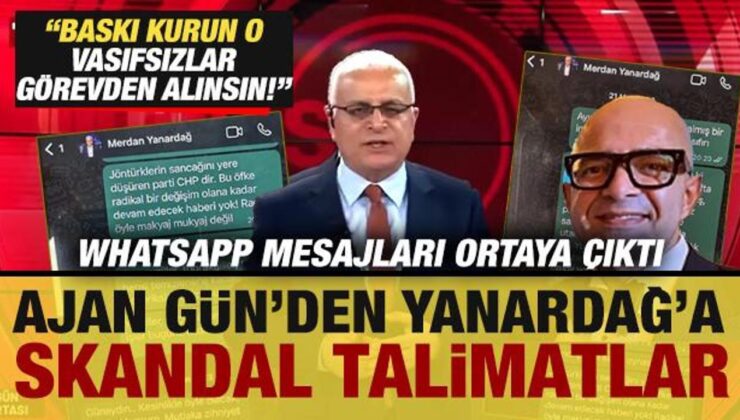 Ajan Hüseyin Gün’den, Merdan Yanardağ’a skandal talimatlar! Mesajlar ortaya çıktı