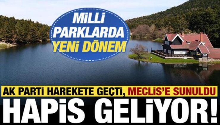 AK Parti harekete geçti: Mili Parkı kirletenlere hapis cezası!