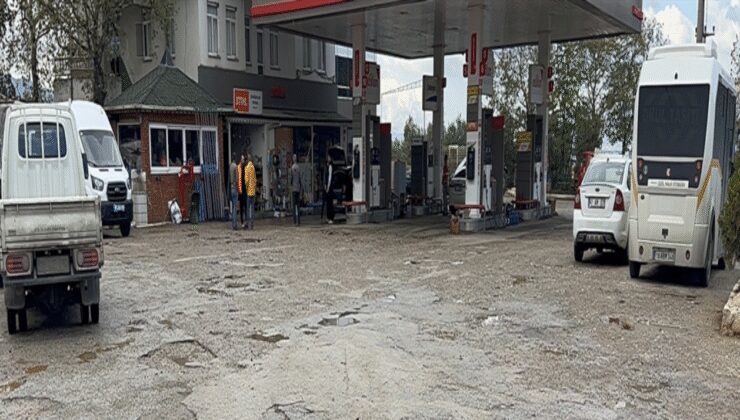 Akaryakıt istasyonunda silahlı kavga; 1 ölü, 1 yaralı