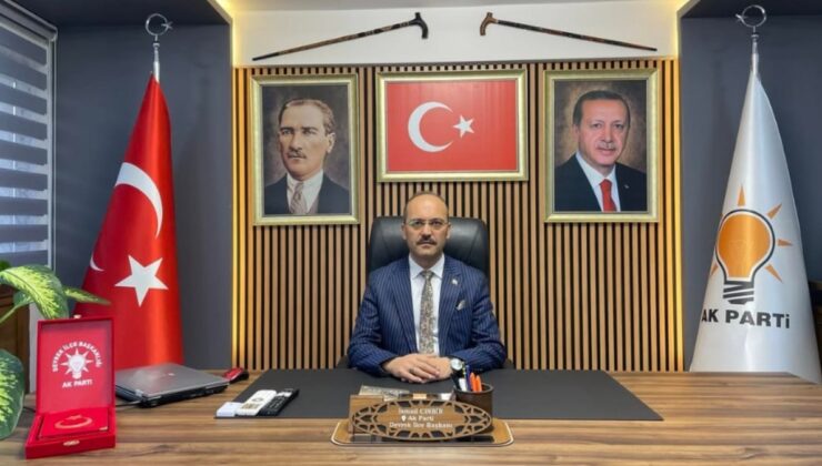 AKP'li başkan istifa etti