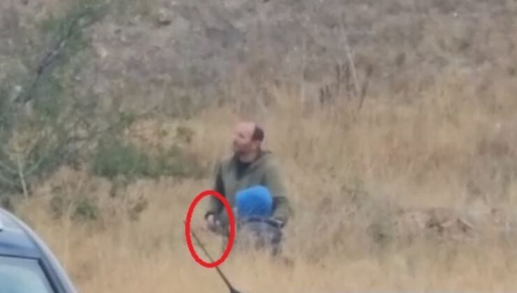 Ankara'da dehşet anları kamerada: Eski eşini rehin aldı