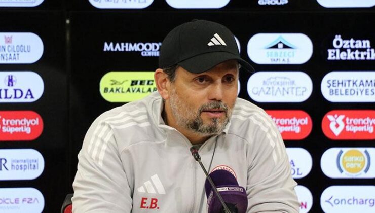Antalyaspor teknik direktörü Erol Bulut: ‘İstediğimiz hiçbir şeyi sahaya yansıtamadık’