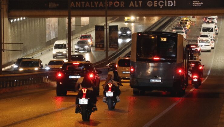 Antalya'da motosiklet sayısı 510 bini aştı