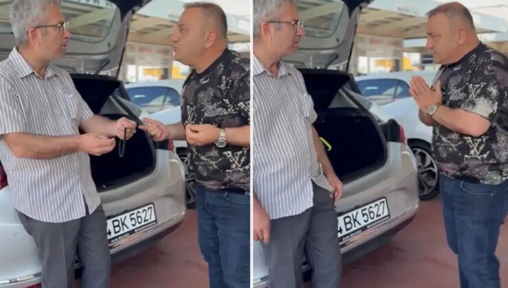 Aracı almaktan vazgeçen vatandaşın gerekçesi satıcıyı çıldırttı: Kaporan yandı