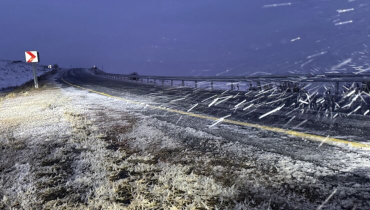 Ardahan'da kar ve tipi etkili oldu