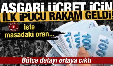 Asgari ücret için ilk ipucu rakam geldi! ‘Yüzde 28 masada’