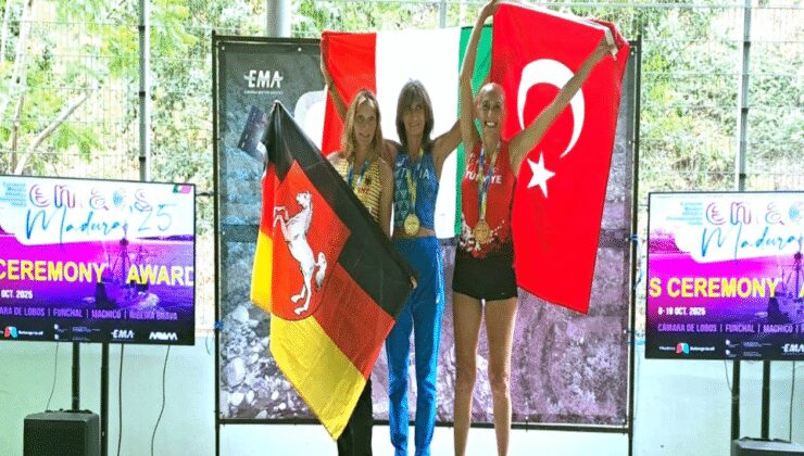 Avrupa Masterlar Atletizm Şampiyonası’nda tek madalya İzmirli Avukat Kurtcan’dan geldi