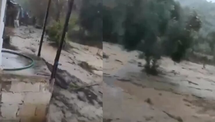 Aydın'ı sağanak vurdu