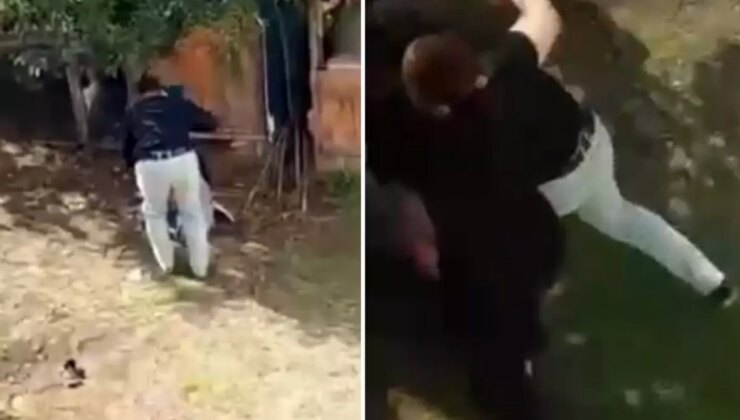 Aynı apartmanda yaşayan anne ve kız kardeşini darbetti