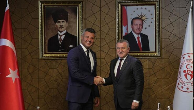 Bakan Bak, Fenerbahçe yönetimini kabul etti