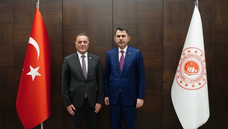 Bakan Kurum, İBB Başkan Vekili Nuri Aslan ile görüştü