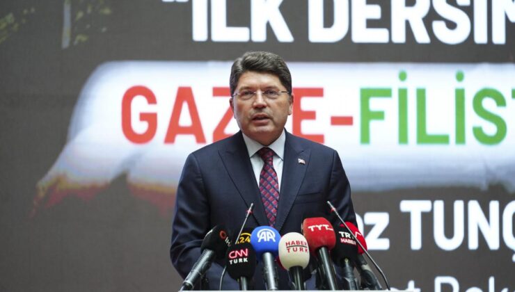 Bakan Tunç’tan Gazze mesajı: Uluslararası hukuk zemininde yeni adımlar atacağız