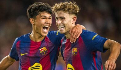 Barça’da 11 dakikada 4 gol, Fermin’den hat-trick! Barcelona – Olympiacos maç sonucu6-1