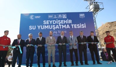 Başkan Altay, Seydişehir’e kazandırılan 65 milyon liralık su yumuşatma tesisini açtı