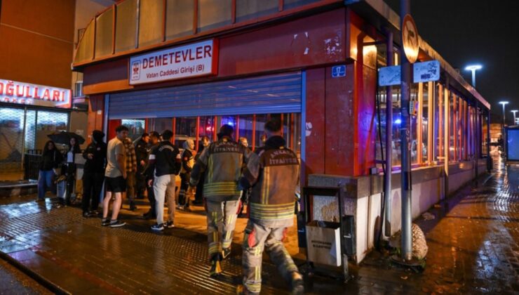 Başkentte metro istasyonunda duman paniği