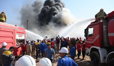 Basra’da gaz deposunda yangın çıktı: 1 ölü