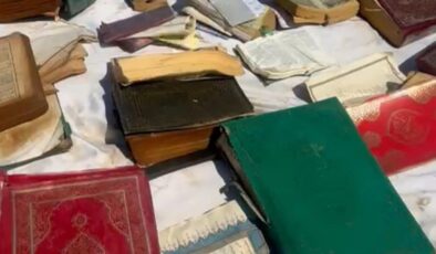 Batman Çayı kıyısında çuvallarda çok sayıda Kur’an-ı Kerim bulundu