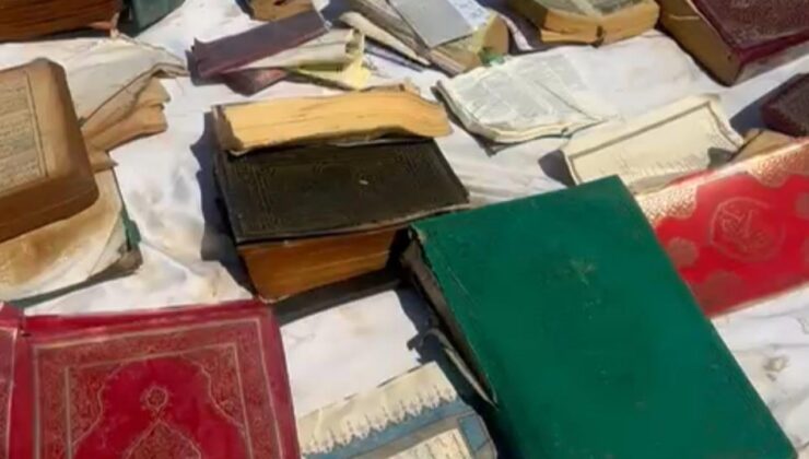 Batman Çayı kıyısında çuvallarda çok sayıda Kur’an-ı Kerim bulundu