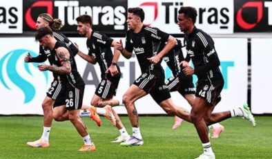 Beşiktaş Fenerbahçe derbisi hazırlıklarına başladı