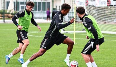 Beşiktaş’ta Galatasaray derbisinin hazırlıkları sürüyor