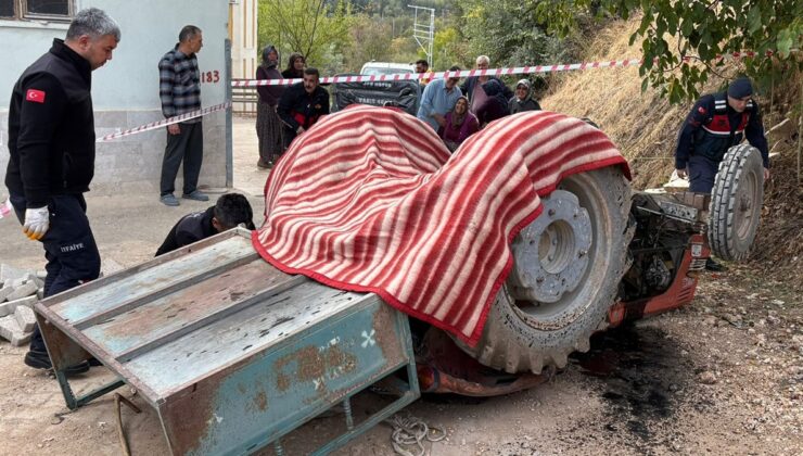 Burdur’da acı kaza! 83 yaşındaki sürücü devrilen traktörün altında can verdi