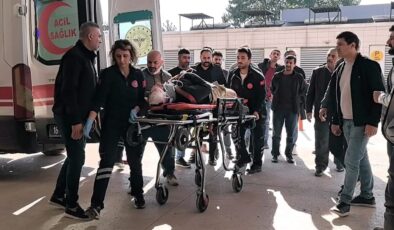 Bursa’da inşaatta iskele devrildi: 1 işçi ağır yaralı