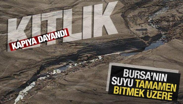 Bursa’da su krizi: Barajlar yüzde 0,7, kesintiler dönüşümlü sürecek