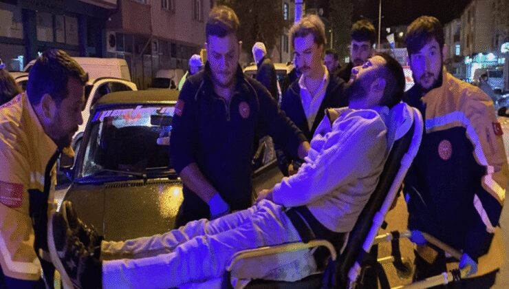 Bursa'da seyir halindeyken fenalaşan sürücü refüje çarptı