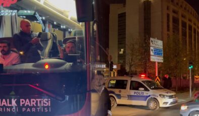 Çağrı yapılmıştı: CHP'nin araçları Çağlayan Meydanı'na sokulmuyor