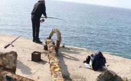 Çanakkale’de balıkçıların ağına takıldı: Tam 3 ton…