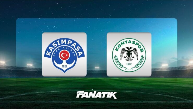 CANLI | Kasımpaşa-Konyaspor