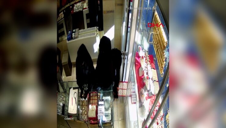 Çarşaflı kadınlar 1 milyonluk vurgun yaptı