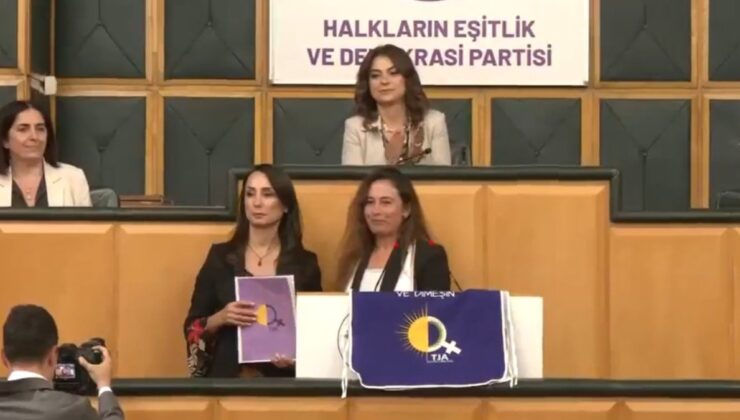 Cezaevinde 5 yıl yatan PKK'lı terörist Meclis kürsüsüne çıkartıldı