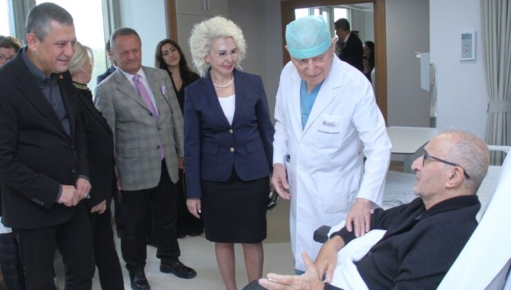 CHP lideri Özel'den Hikmet Çetin'e ziyaret