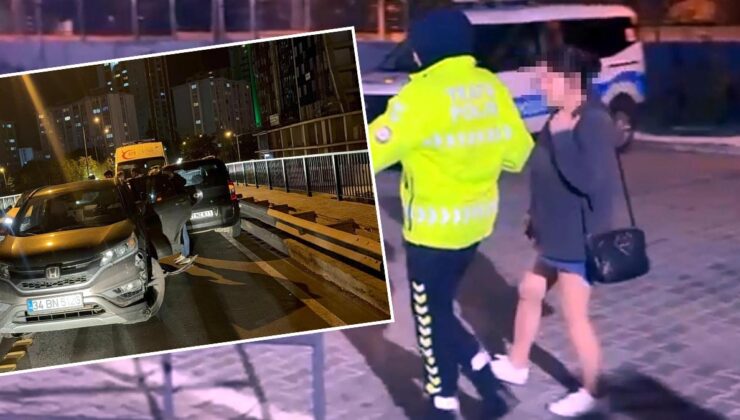 Çorlu’da alkollü sürücü dehşeti: Karşı şeride geçip otomobile çarptı