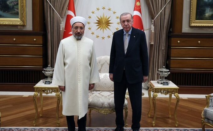 Cumhurbaşkanı Erdoğan, Safi Arpaguş'u kabul etti