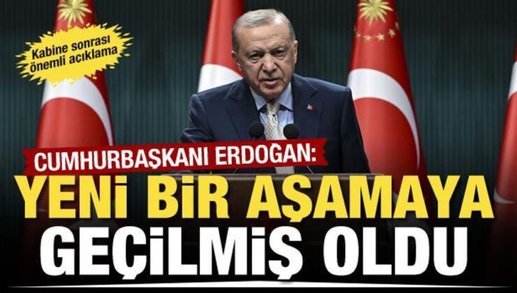 Cumhurbaşkanı Erdoğan’dan Gazze mesajı: Yeni bir aşamaya geçildi