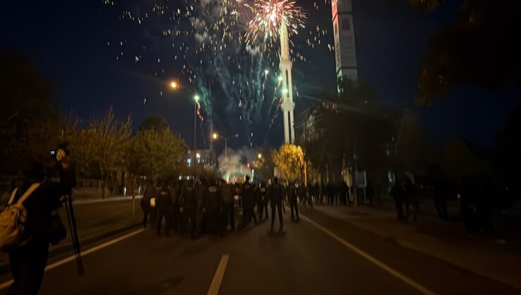 DEM'in "Öcalan’a özgürlük" yürüyüşüne polis müdahalesi