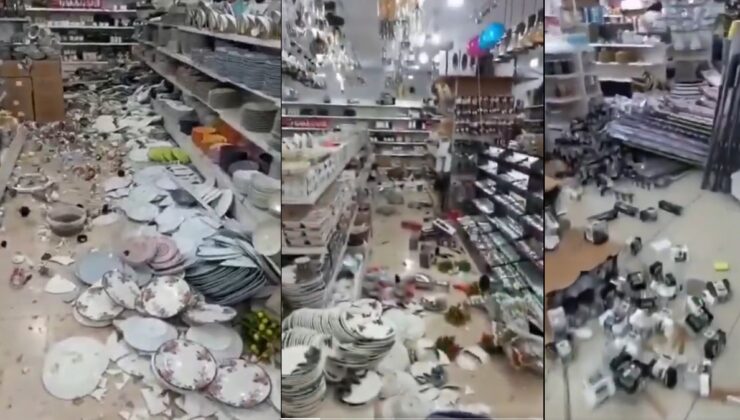 Depremin ardından çekilen bu görüntü sosyal medyada gündem oldu