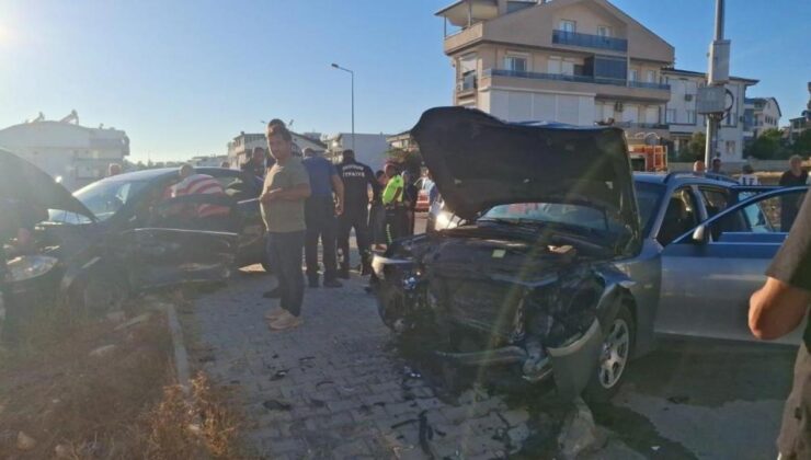 Didim’de trafik kazası: 1’i ağır 5 yaralı