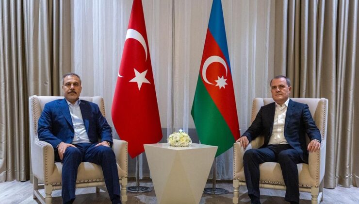 Dışişleri Bakanı Fidan, Azerbaycan Dışişleri Bakanı Bayramov ile bir araya geldi