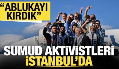 Dışişleri’nden Sumud Filosu hamlesi: 36’sı Türk 137 aktivist Türkiye’de