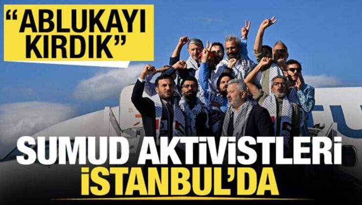 Dışişleri’nden Sumud Filosu hamlesi: 36’sı Türk 137 aktivist Türkiye’de