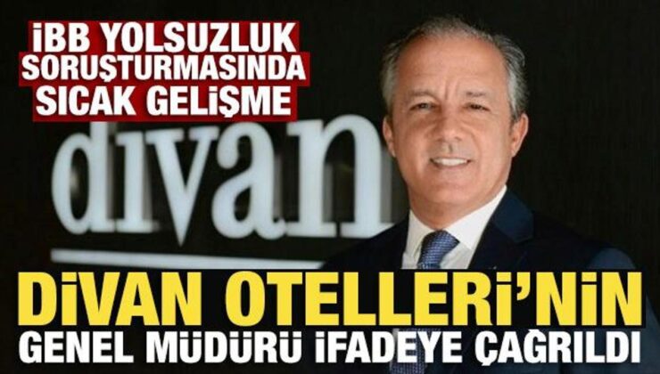 Divan otellerinin genel müdürü Murat Tomruk hakkında sıcak gelişme