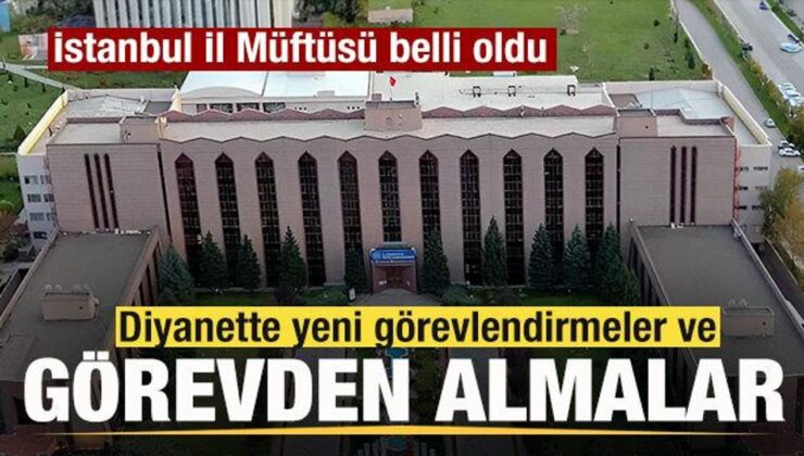 Diyanet İşleri BaşkanlığI’nda atama ve görevden alma kararları