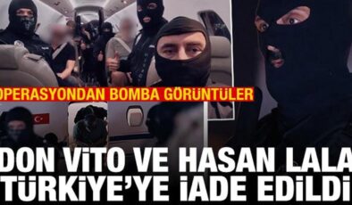 Don Vito ve Hasan Lala, Türkiye’ye iade edildi